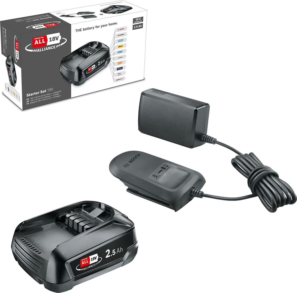 Bosch PBA 18V 2,5Ah + AL 18V-20 Alliance Obrázok produktu 