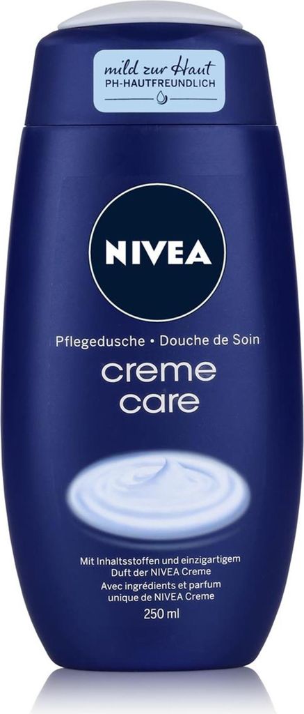 Nivea Pflegedusche Creme Care 250ml - Milde Pflegedusche (1er Pack)