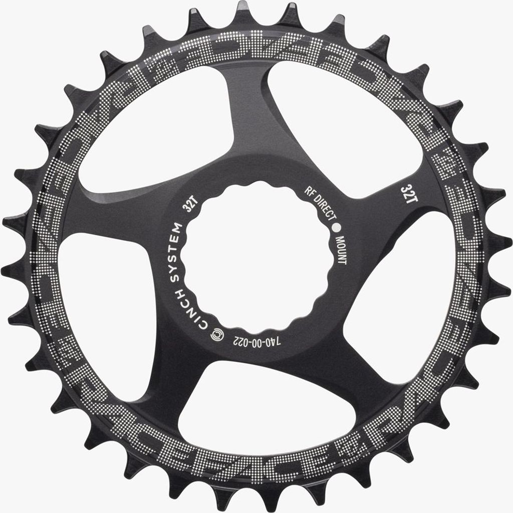 Race Face Cinch Direct Mount Kettenblatt, 52mm, 36 Z., black