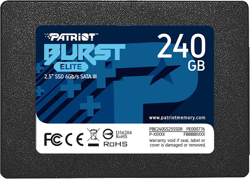 PATRIOT Memory Burst Elite - 240 GB - 2.5" - 450 MB/s - 6 Gbit/s