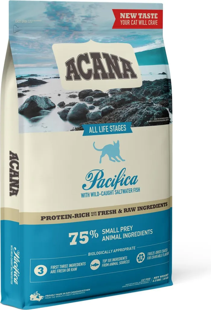 Nourriture pour Chat Acana Cat Pacifica aux Poissons du Pacifique 1.8kg
