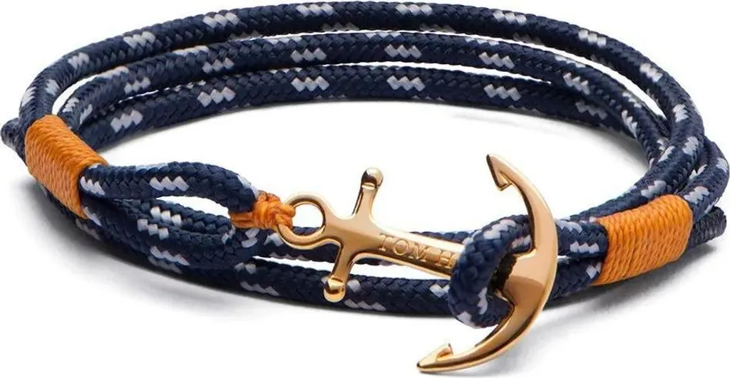 Bracelet Jonc Doré Tom Hope TM0110 Mixte - Bijou Élégant Taille Unique