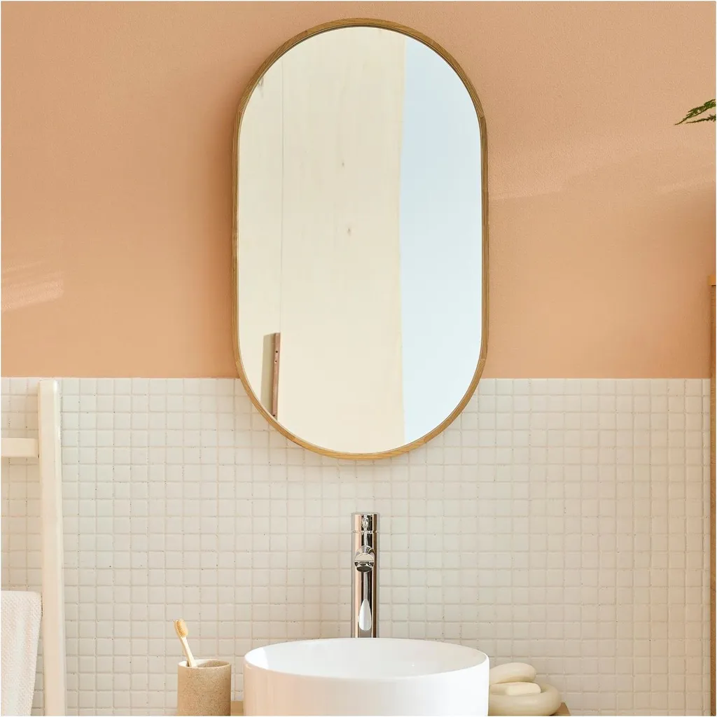 Specchio Ovale 40x70 PEPPER | Minimalismo e Armonia per la tua Casa