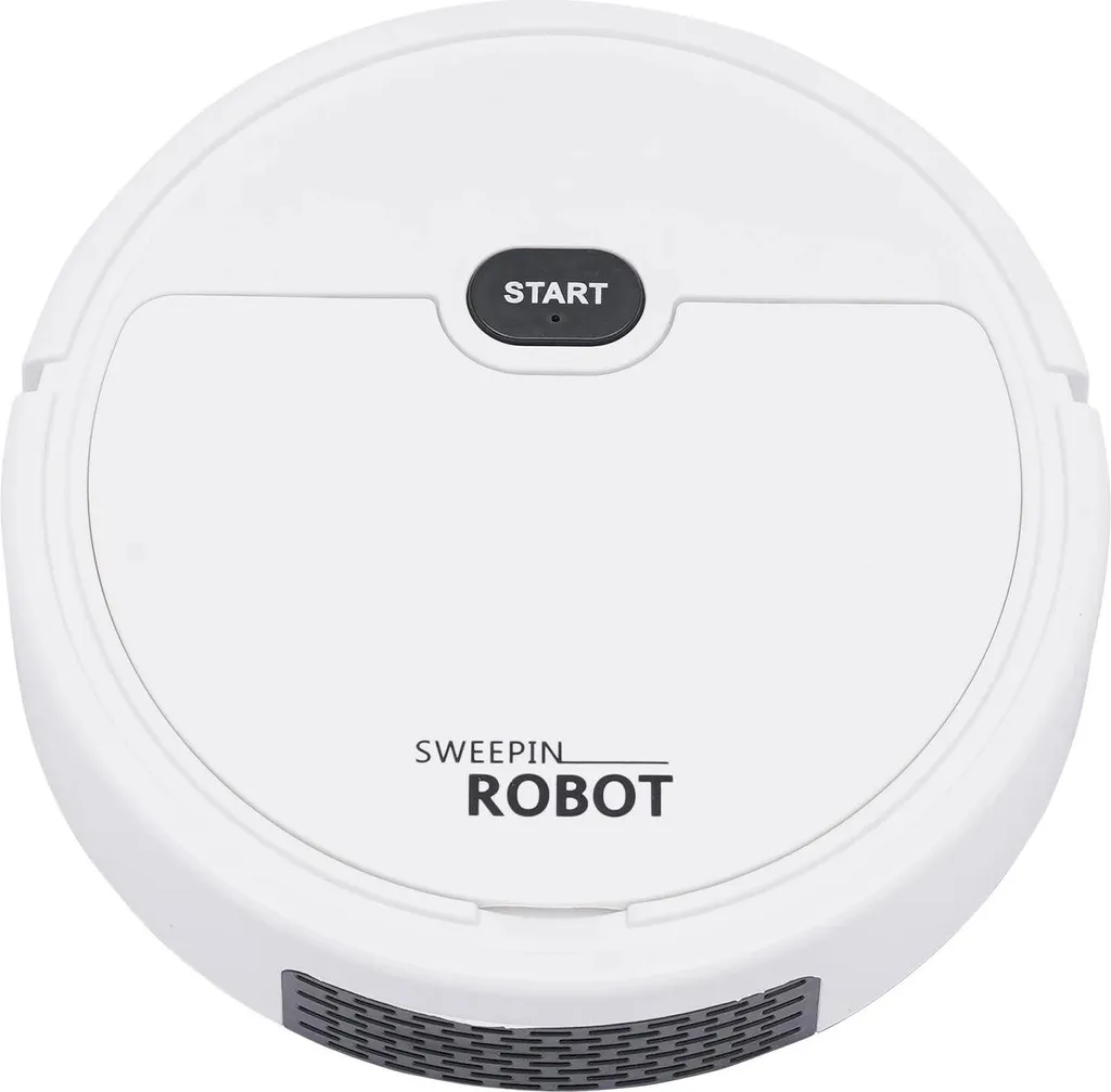 Robot aspirateur blanc automatique X-100 sans fil avec batterie Li-ion