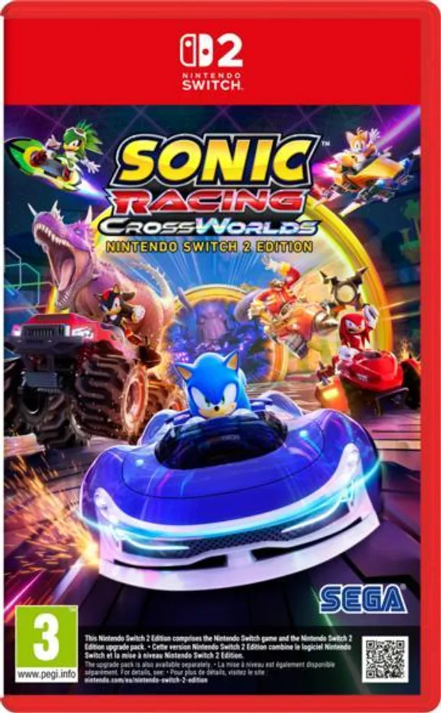 Jeu Sonic Racing CrossWorlds Edition pour s'amuser sur Switch 2