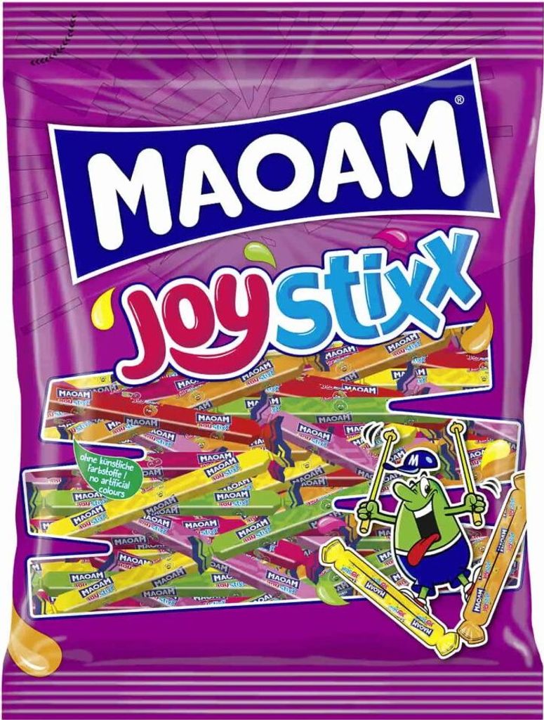 Maoam Joystixx barres à mâcher extra fruitées pétillantes à Image du produit 