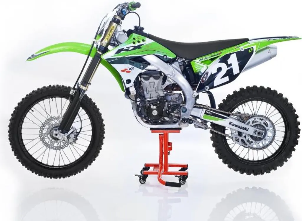 Chariot de Déplacement Moto pour Atelier Motocross et Supermotard Noir