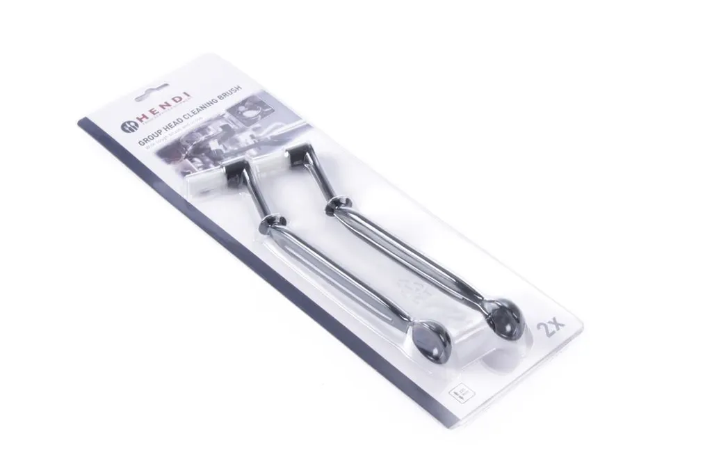 HENDI Spazzola Pulizia Portafiltro Set 2 Pezzi 225mm | Kit Barista Pro