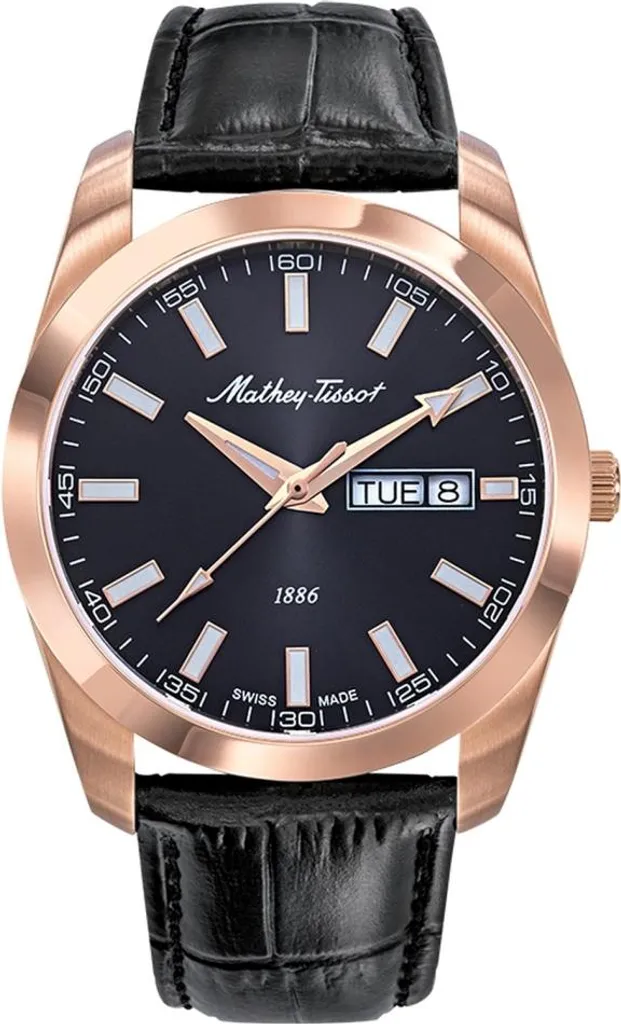 Montre Homme Mathey-Tissot H453PLN Idéale pour le Travail et les Sorties