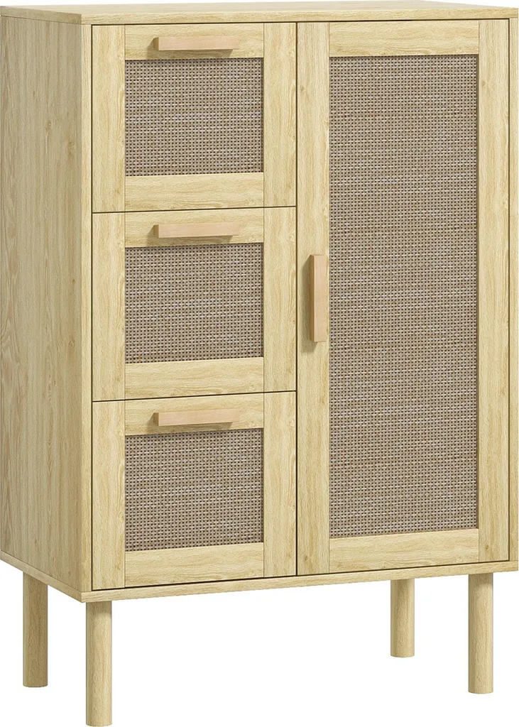Petit meuble de salle de bain anti-humidité avec rangement gain de place