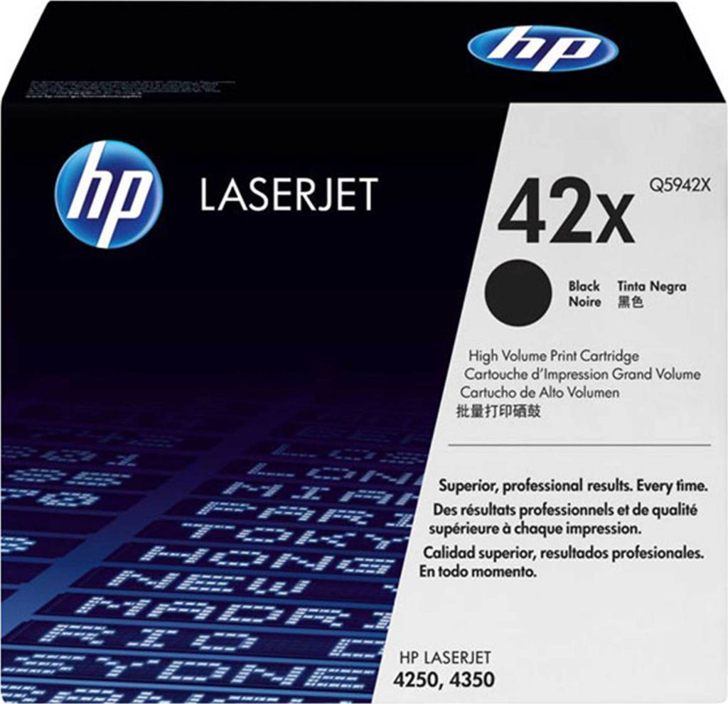 HP 42X - Rendement élevé - noir - original - LaserJet - Image du produit 
