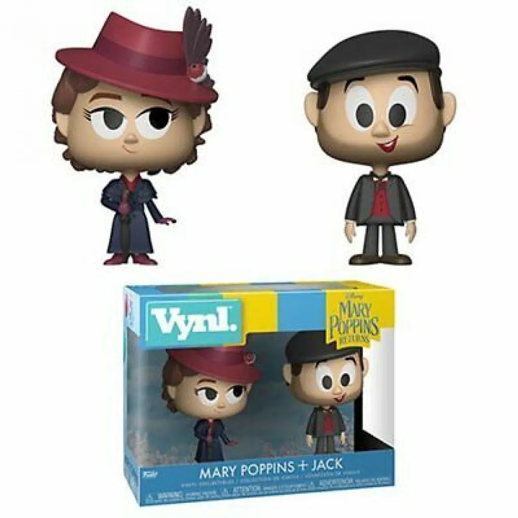 Décoration Disney Mary Poppins et Jack - Pack Figurines Vynl Design