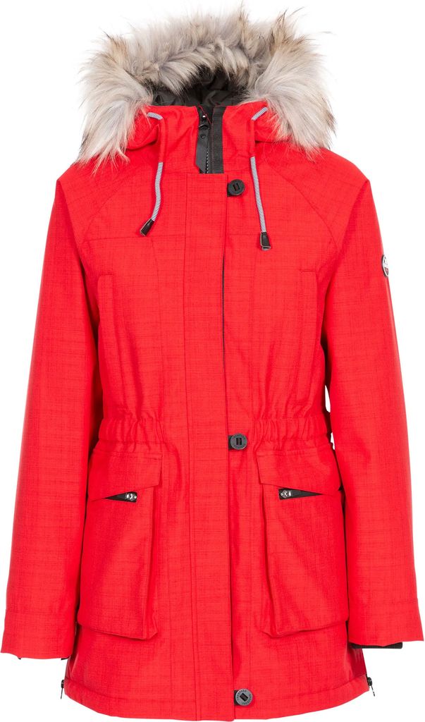Trespass - "Caption" Parka, Wasserfest für Damen TP5228 (L) (Rot)