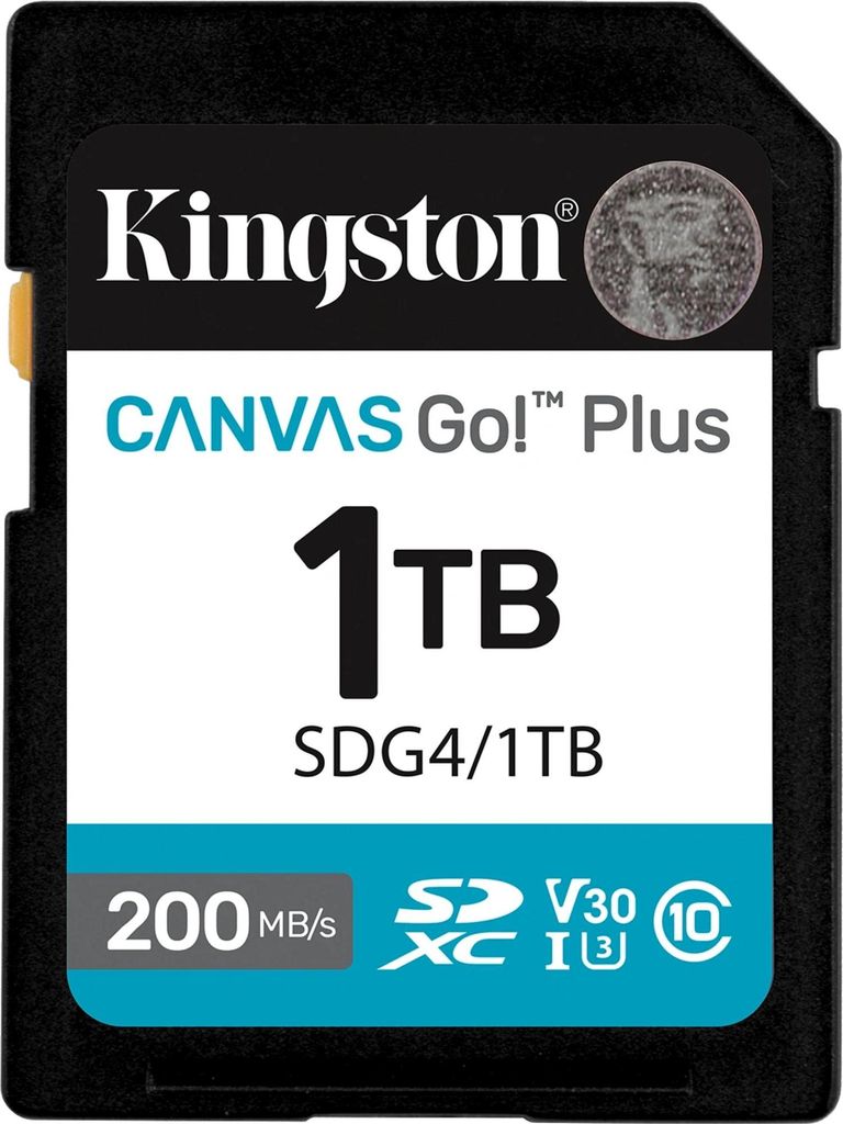 Kingston Technology Canvas Go! Plus 1TB SDXC Canvas Go Plus Immagine del prodotto 
