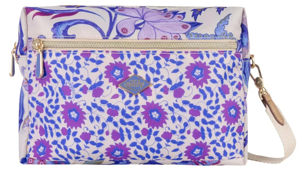 Petit sac à main Oilily Siya Shifting Sand aux motifs floraux multicolores