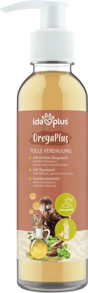 Ida Plus - Orega Plus - Oregano Öl für Hühner unterstützt die Verdauung & Darmflora der Huehner z. B. nachdem Huehner Durchfall hatten - optima...