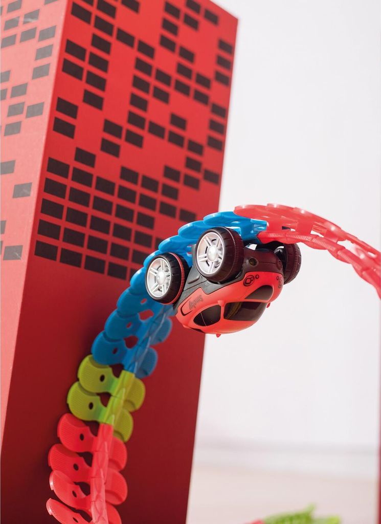Smoby FleXtreme Starter-Set Autorennbahn - 184 bunte Produktbild 30