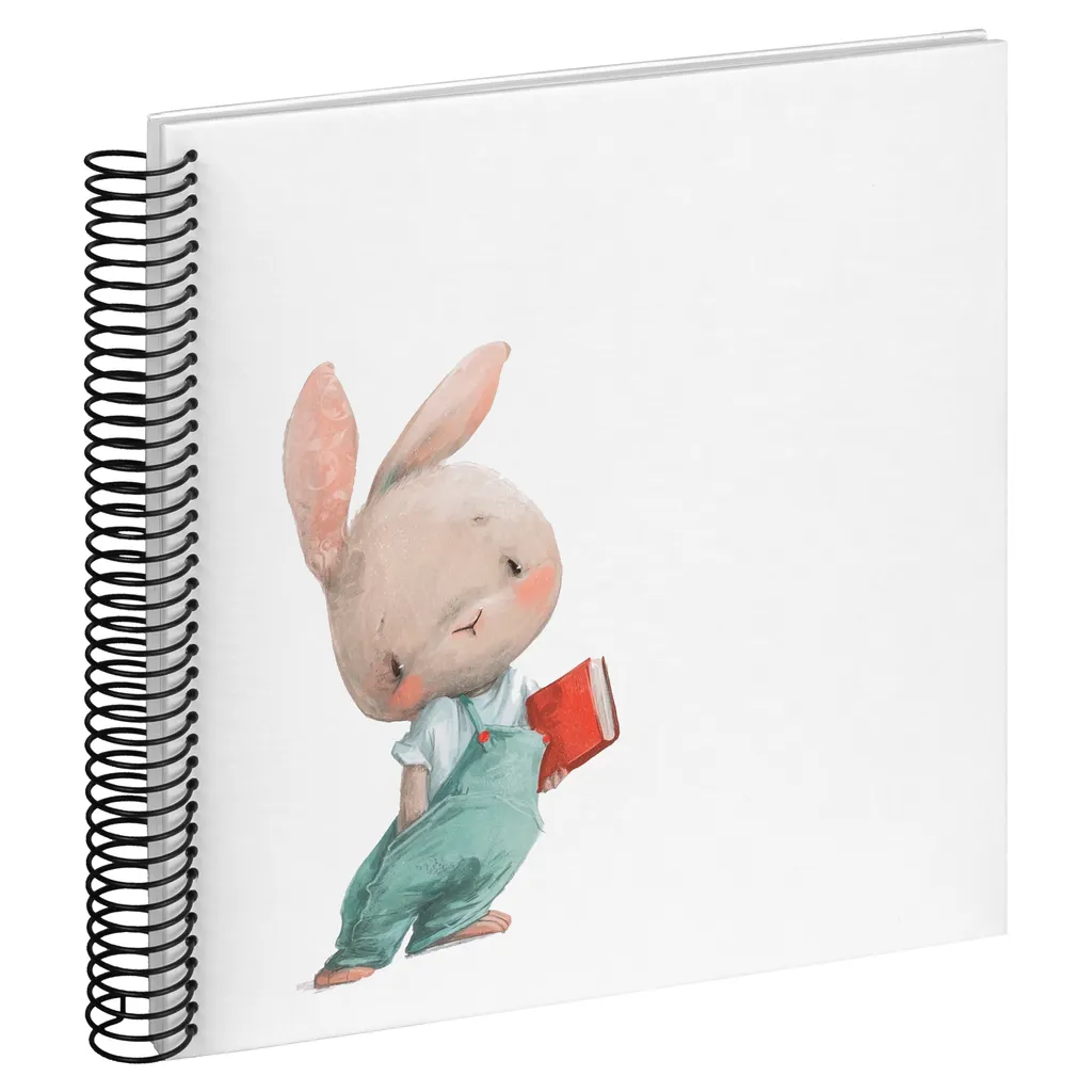 Idee Regalo Nascita: Walther Album Bunny Nosey Spirale 25x25 cm
