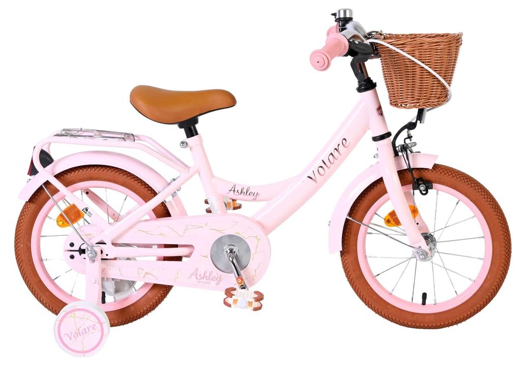 Volare Ashley Kinderfahrrad - Mädchen - 14 Zoll - Rosa Produktbild 