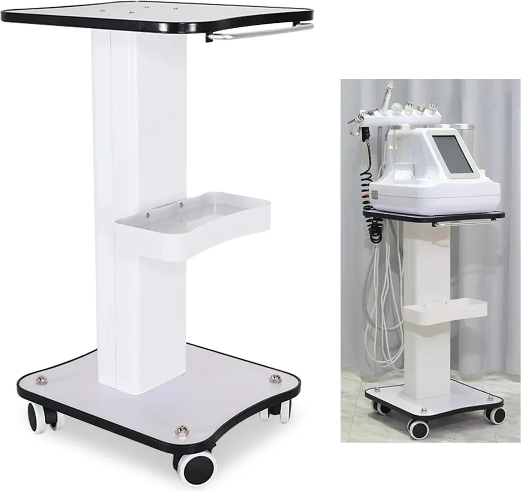 Support pour instruments de cosmétique mobile idéal pour salon et studio