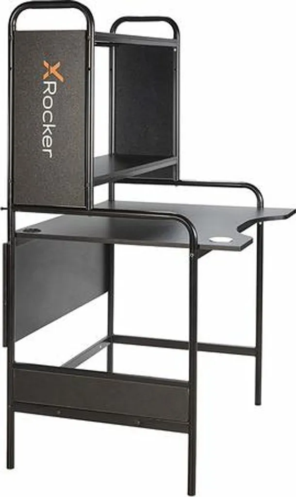 Table de Gaming Ergonomique X-Rocker Icarus en Carbone pour Joueur PC