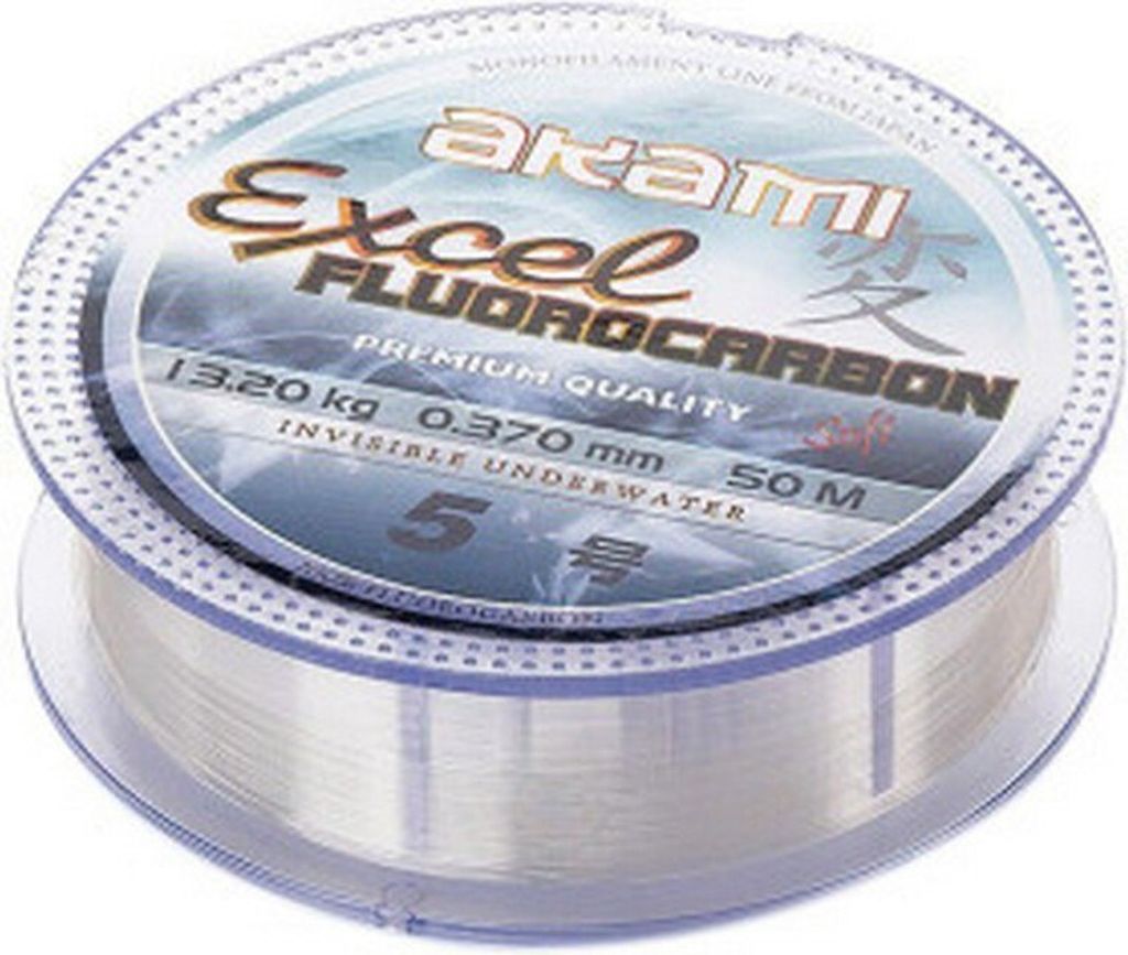 Akami Excel Flurocarbon 50 M Durchsichtig 0.330 mm Durchsichtig 0.330 mm