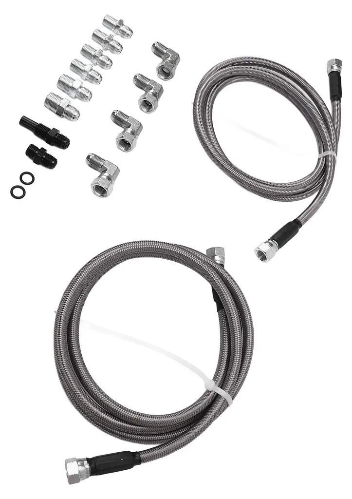 Évitez les fuites d'huile avec le kit flexibles transmission 6AN inox