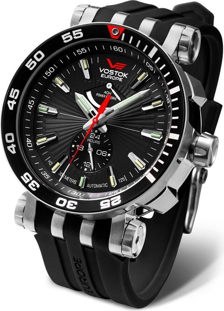 Vostok Europe Herrenuhr YN84-575A538 schwarz Armbanduhren