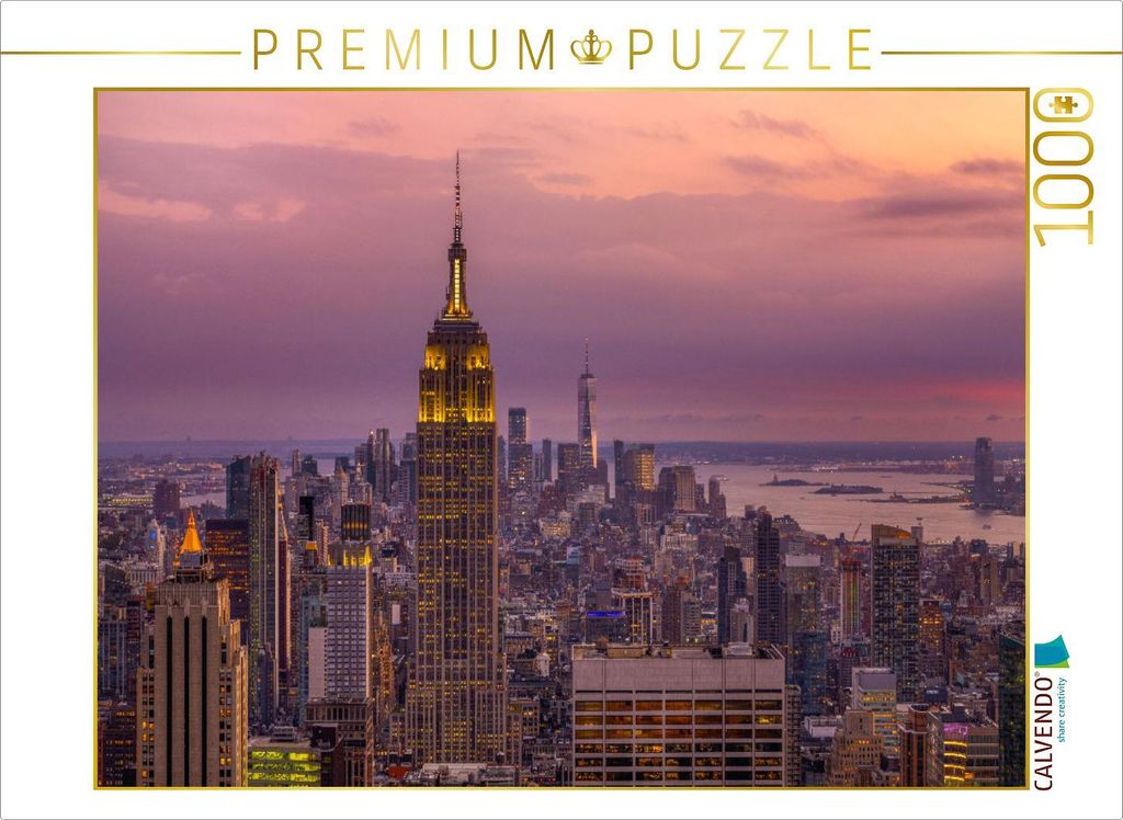 CALVENDO Puzzle City View | 1000 Teile Lege-Größe 64x48cm Foto-Puzzle für glückliche Stunden