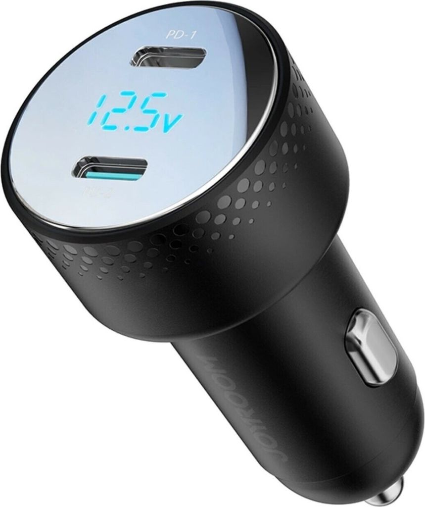 Joyroom Nabjeka do auta 2x Usb C 70W s LED displejem ern Obrázek produktu 