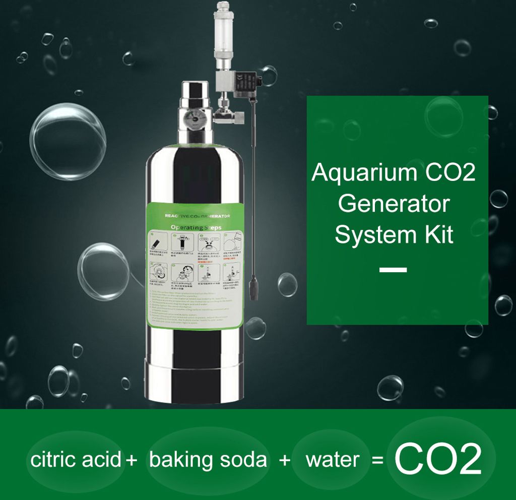 5L Aquarium CO2 Generator System Kit mit Magnetventil, 7cm Produktbild 5