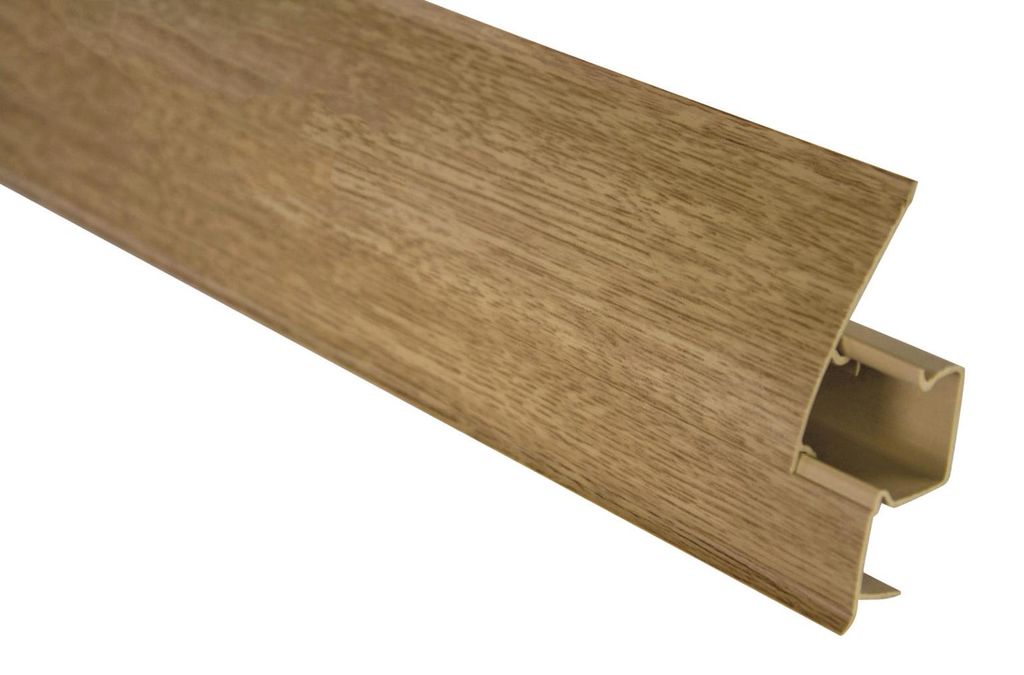 PVC Sockelleisten Sparpakete Fußbodenleisten 23x65mm Modern Produktbild 