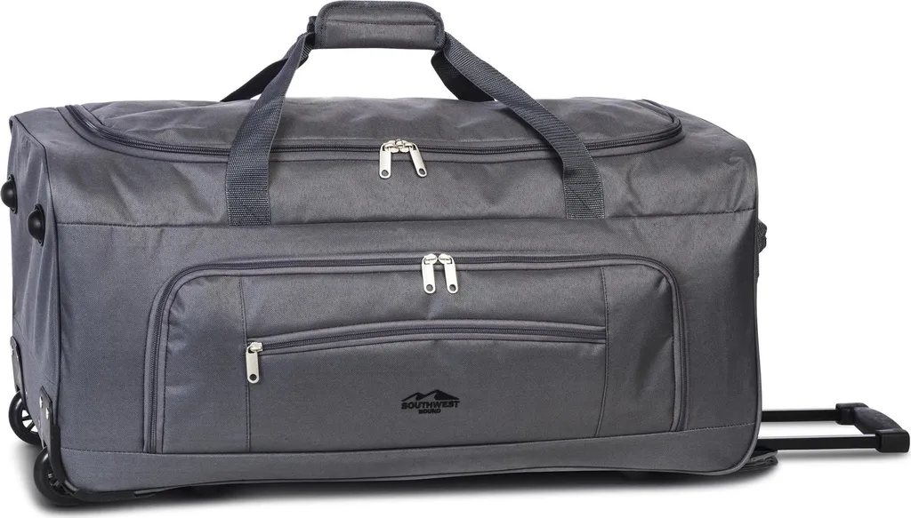 Voyagez sans effort avec le sac à roulettes Southwest Bound gris 70cm