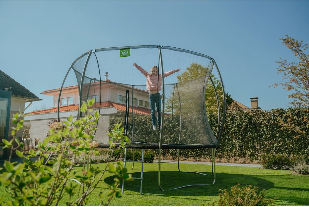 EXIT Black Edition Trampolin ø366cm - schwarz Produktbild 8