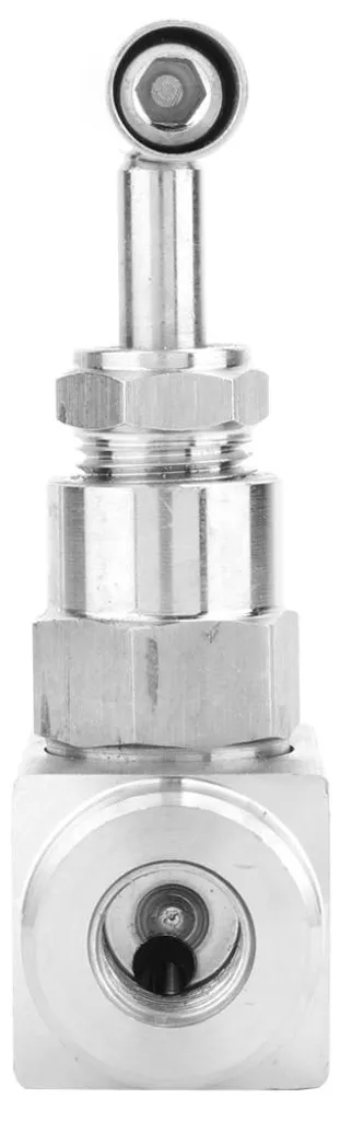 Vanne de réglage débit d'eau 1/4 pouce inox pour circuit hydraulique