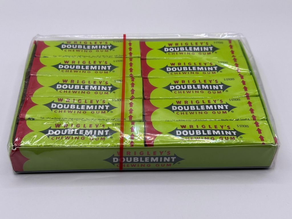 Wrigley's Doublemint - 20 Packungen à 5 Streifen - 100 Produktbild 