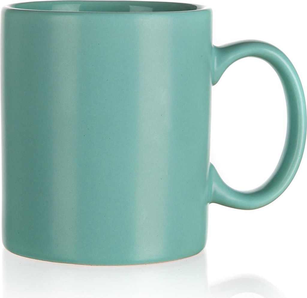 keramikbecher 350ml MAT SV.RŮŽ