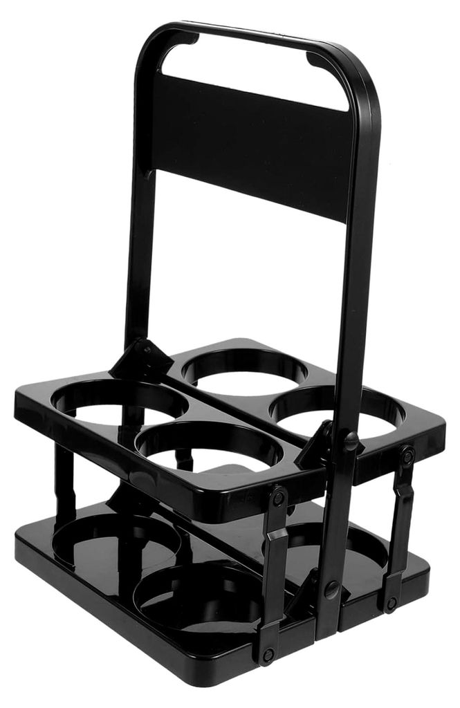 Faltbarer Bierflaschenkorb mit robustem Griff – Praktischer Flaschenhalter für Bierflaschen – Zusammenklappbares, platzsparendes Design für B...