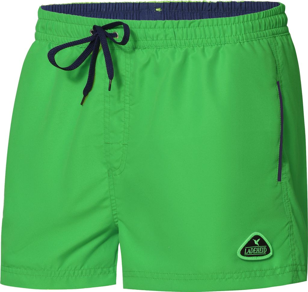 Ladeheid Herren Badehose Badeshorts Beachshorts Schwimmhose LAZA1001 (Limone Kobalt, S)