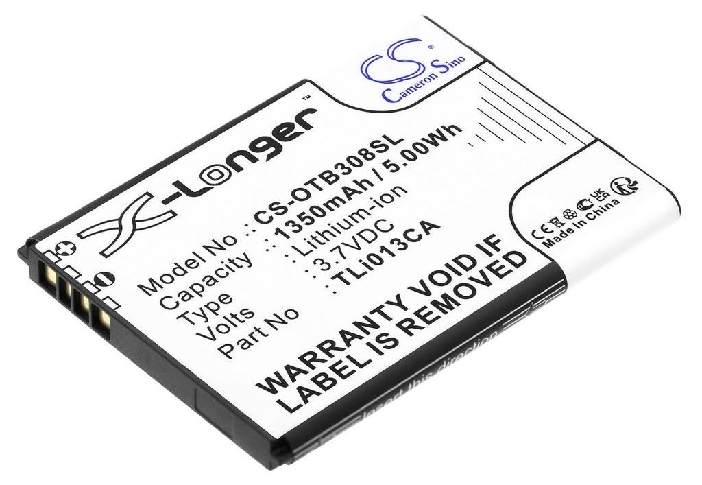 Akku für Alcatel OneTouch 3082, 1350 mAh, Li-Ion Produktbild 