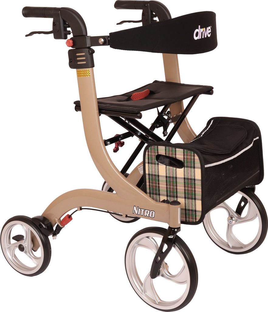 Drive Premium Rollator - Champagne Produktbild 