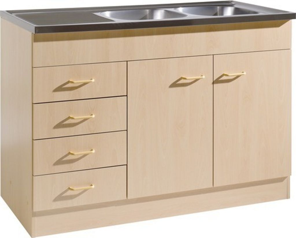Kuchynská skrinka s drezom Held Möbel Keine 120 x 60 x 85 Obrázok produktu 1
