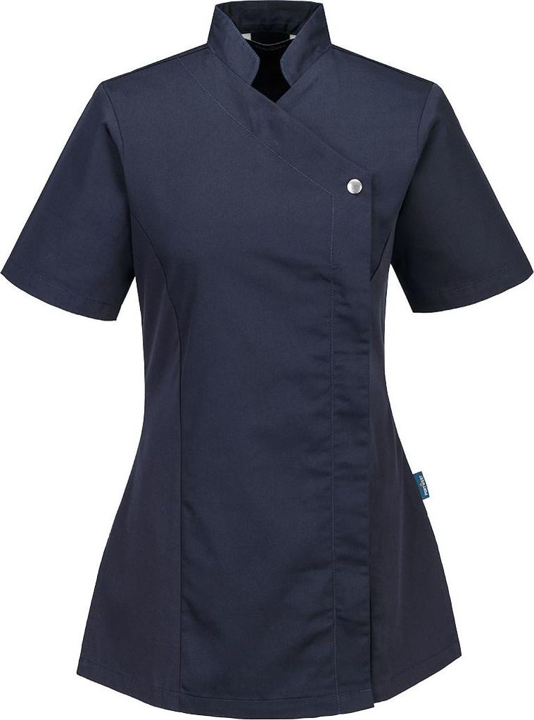 Medizinische Stretch-Tunika für Damen – Größe L – Marine – Portwest