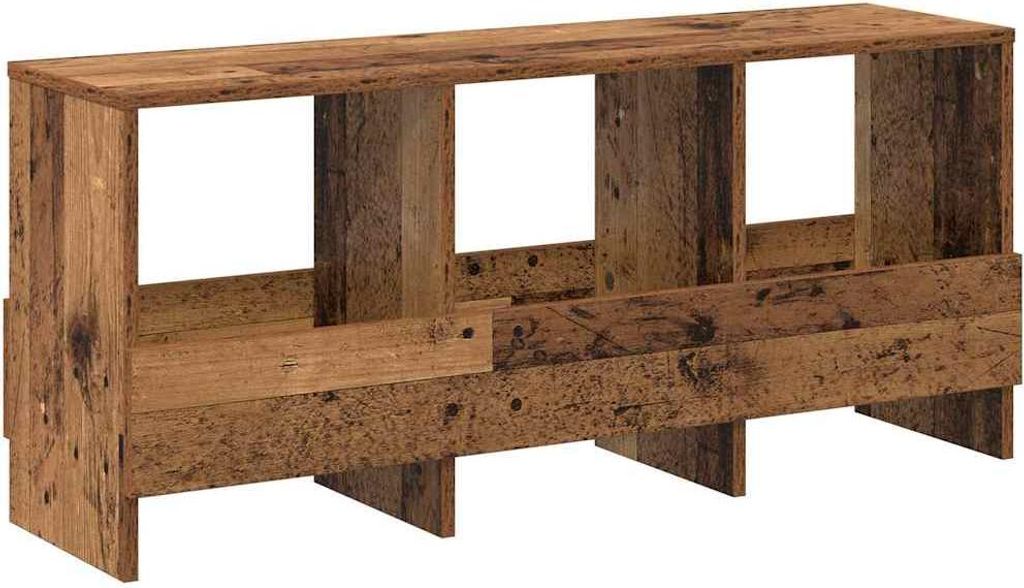 Magazinregal Altholz 102 x 30 x 45 cm