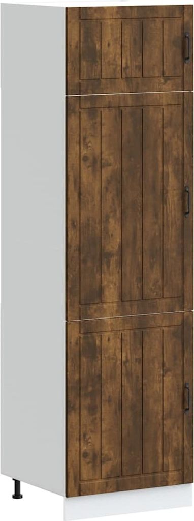 Hochwertig Küchenschrank Lucca Räuchereiche Holzwerkstoff 853872