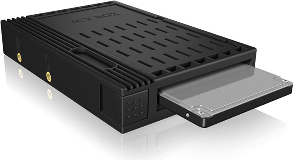 ICY BOX IB-2536StS, HDD Konverter 2.5" SSD & SATA zu 3.5" SATA HDD Formfaktor, einfaches Wechseln (40/Ctn) (25352)