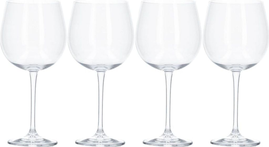 MIKASA 'Julie' - Set of 4 Gläser of bleifreies Kristall (665 ml, klar)