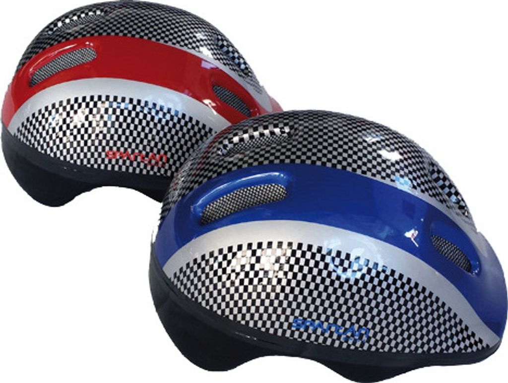 Spartan Easy Biker Kinder Fahrradhelm Rot - L