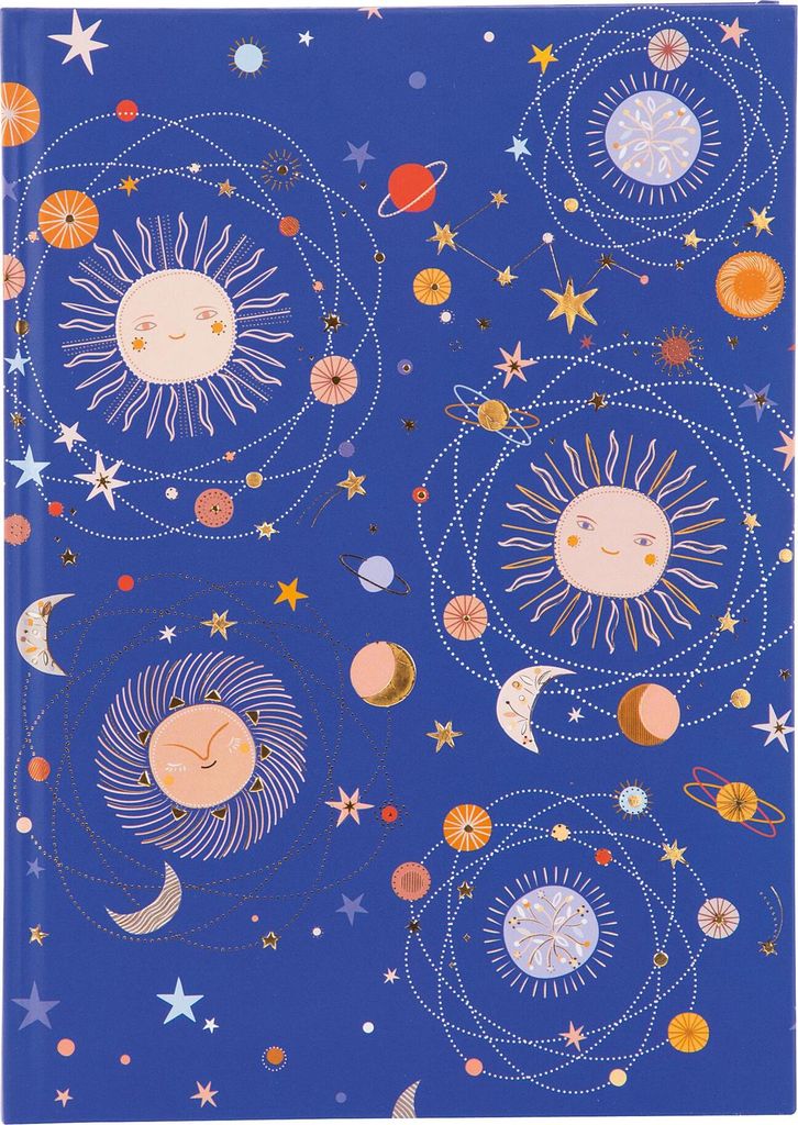 Goldbuch Notizbuch A5 Celestial cremefarben 200 Seiten 15x22 cm