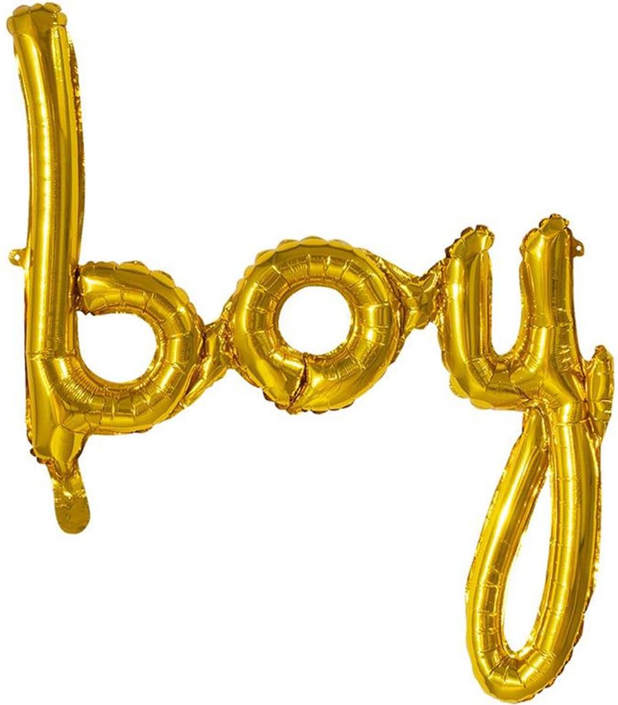 Boland folieballon boy 70x60cm